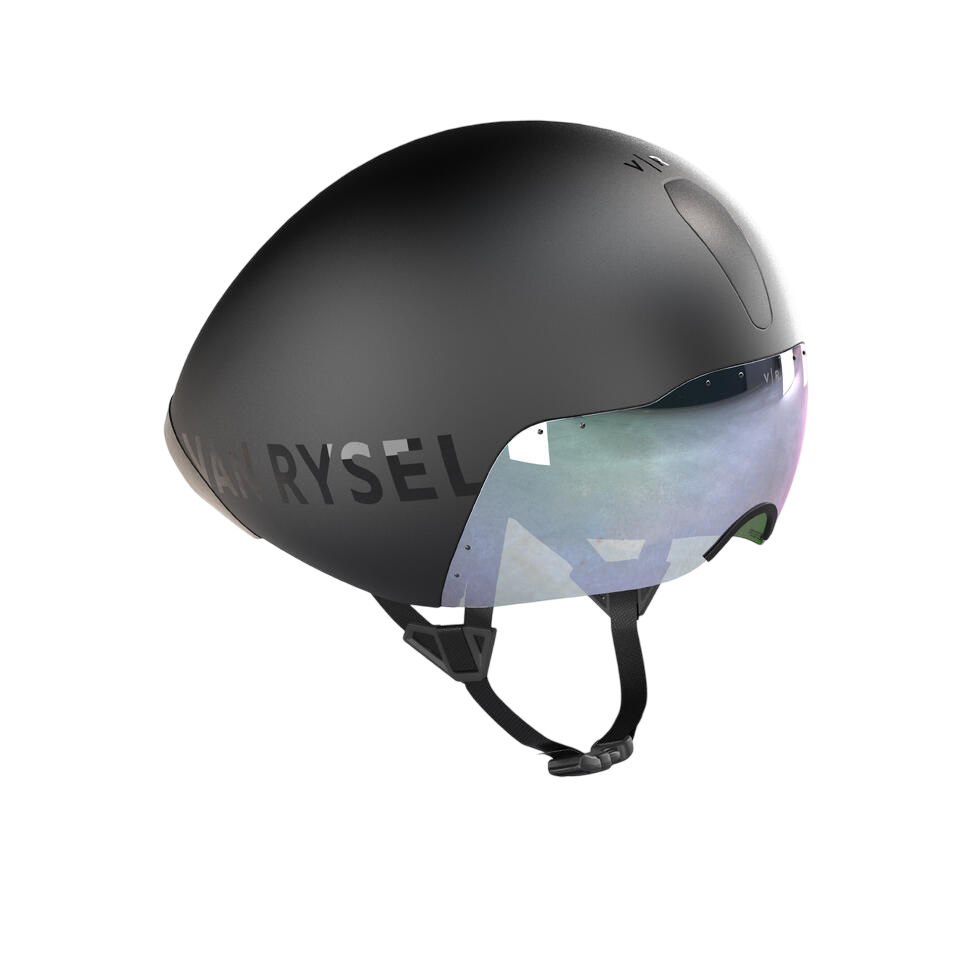 Casco de contrarreloj y triatlón negro XCR